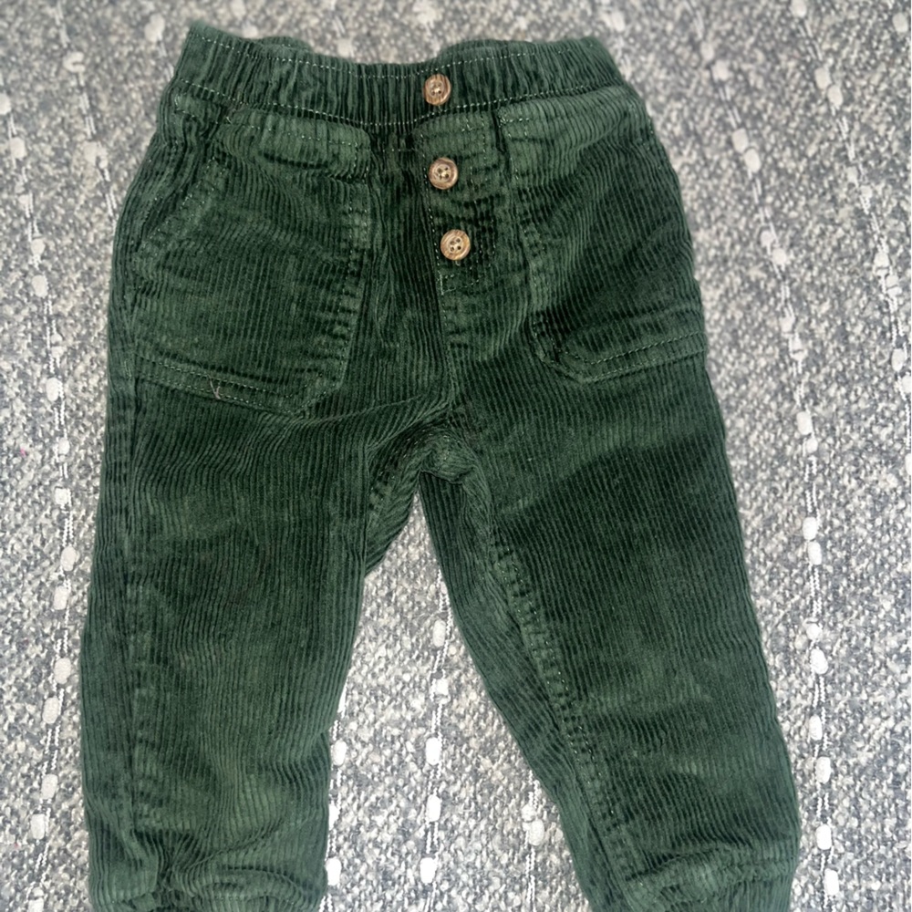 Green Corduroy Pants